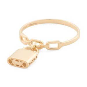 MIA FIORE Made In Italy 14kt Gold Ti Amo Lock Ring
